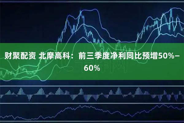 财聚配资 北摩高科：前三季度净利同比预增50%—60%