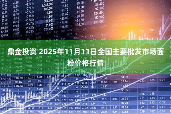 鼎金投资 2025年11月11日全国主要批发市场面粉价格行情